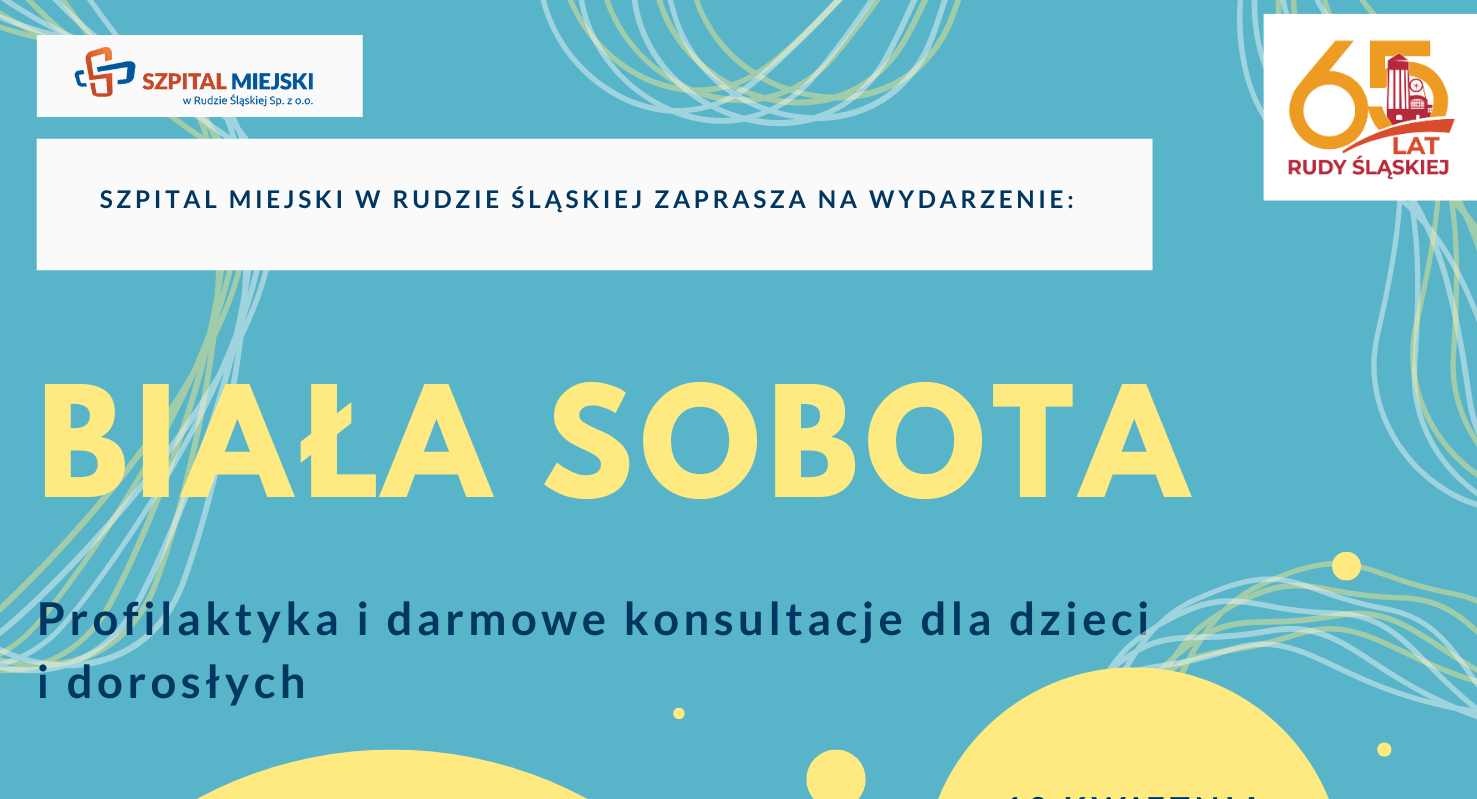 Grafika zapowiadająca Biała Sobotę.