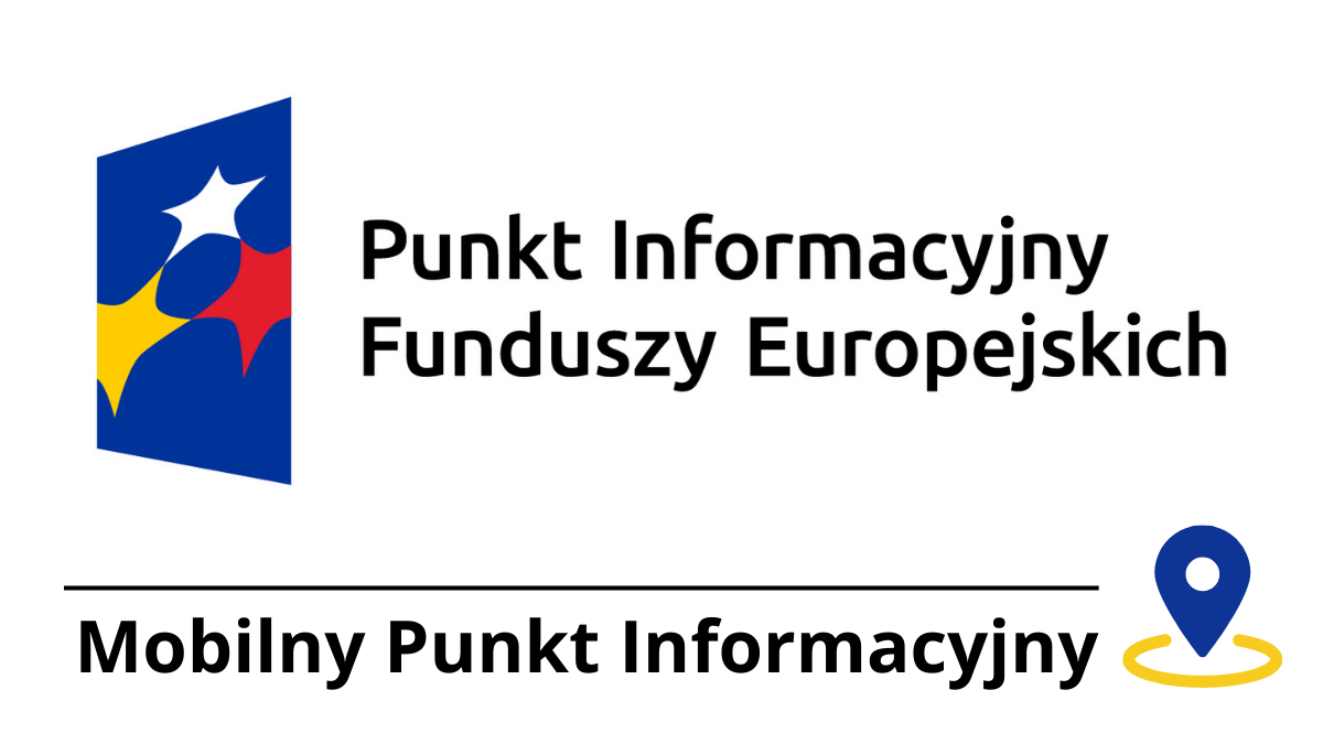 Logotyp Punkt Informacyjny Funduszy Europejskich - Mobilny Punkt Informacyjny