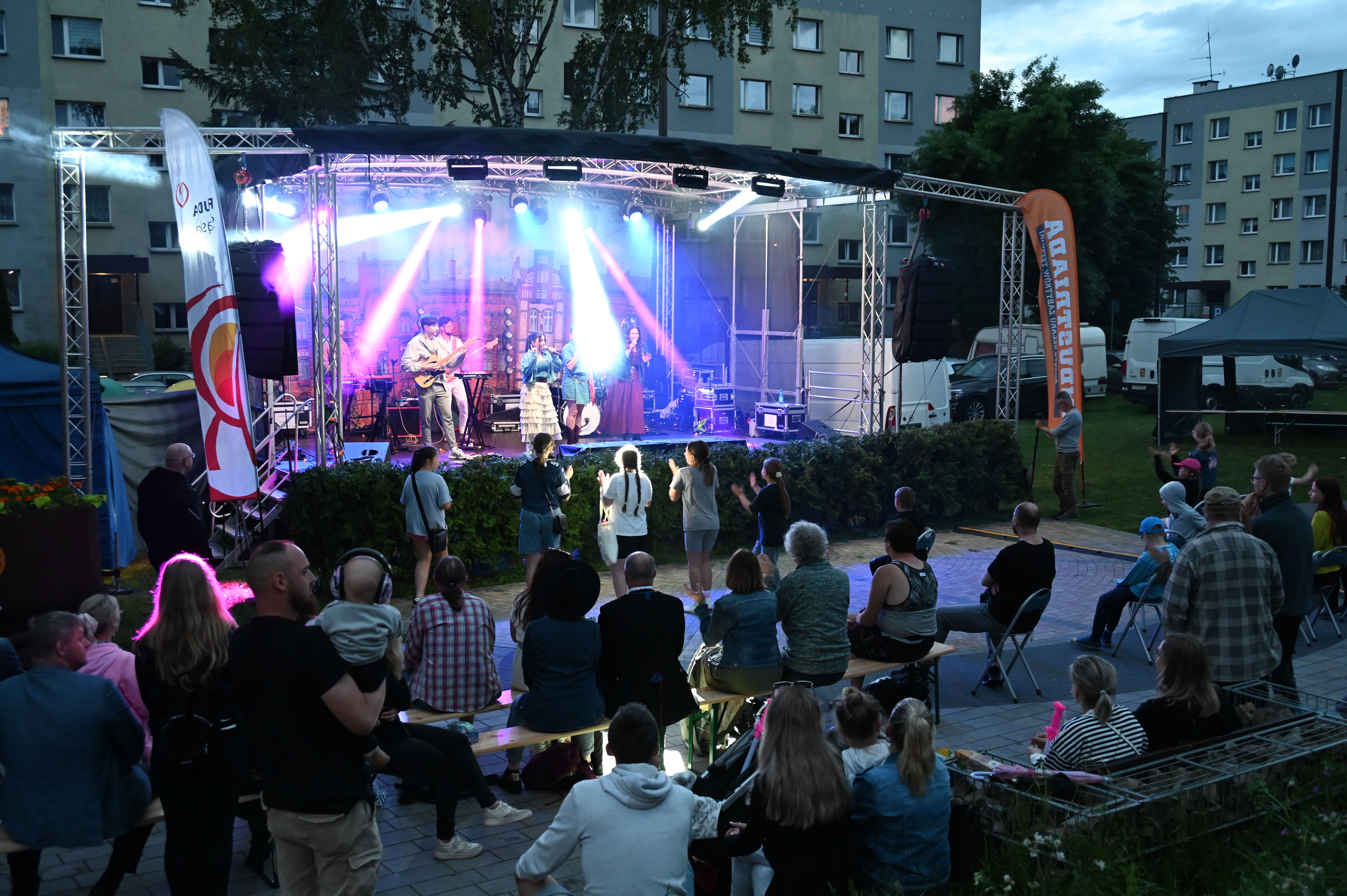 Koncert w plenerze.