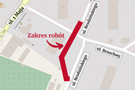 Zmiana organizacji ruchu przy ul. Brzechwy/Brodzińskiego