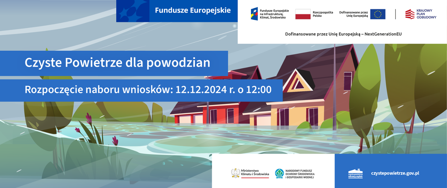 Program "Czyste Powietrze" dla powodzian