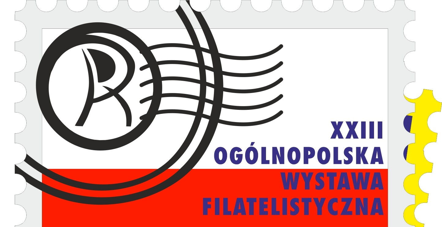 Logotyp XXIII Ogólnopolskiej Wystawy Filatelistycznej.