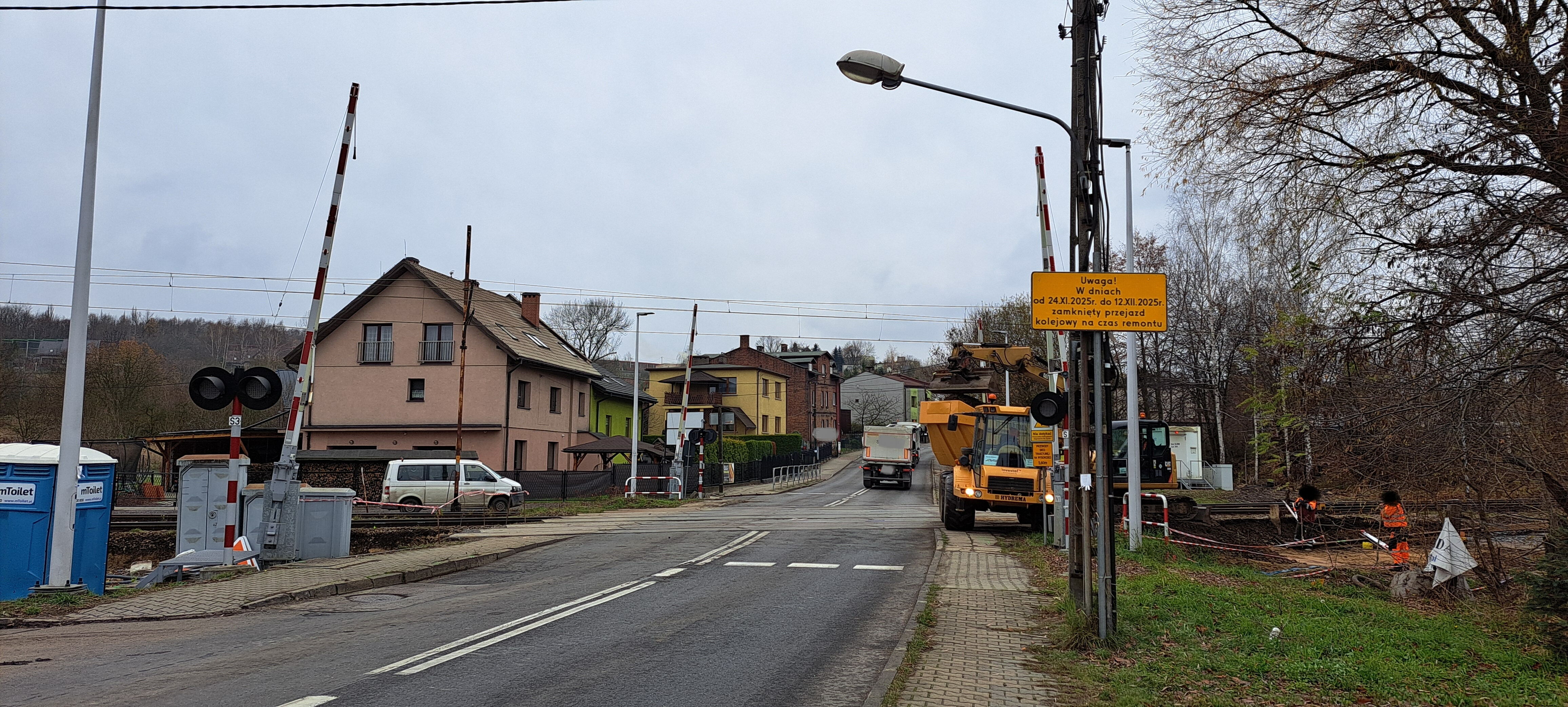Przejazd kolejowy ul. Radoszowska