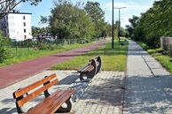 Ulice połączone ścieżką