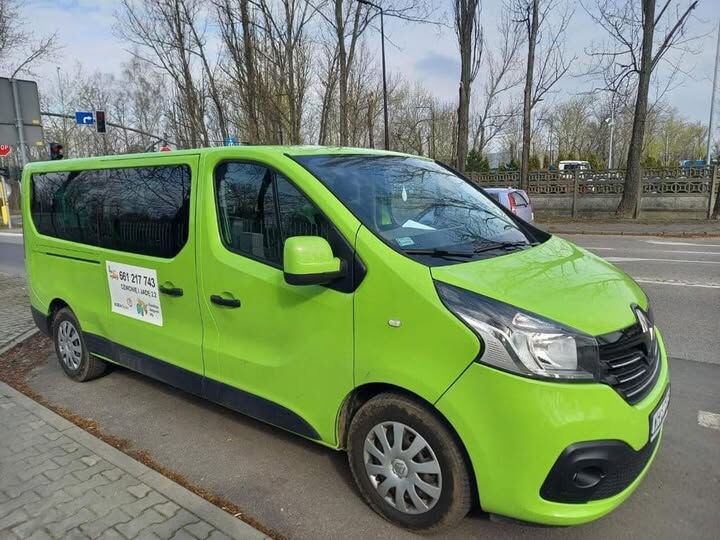 Zielony samochód