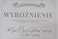 Rudzki MOPS wyróżniony