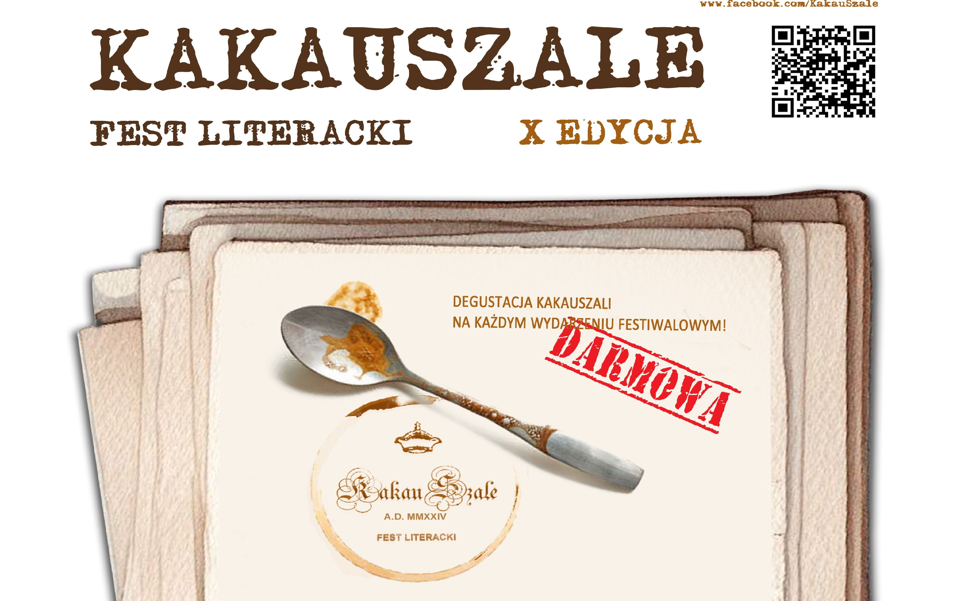 Rusza jubileuszowy, X Fest Literacki Kakauszale