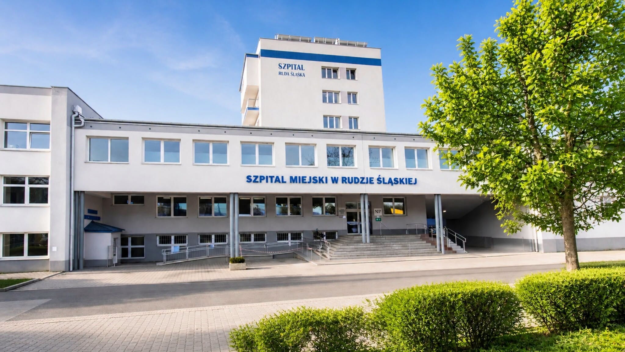Budynek Szpitala Miejskiego w Rudzie Śląskiej