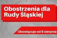 Ruda Śląska w czerwonej strefie
