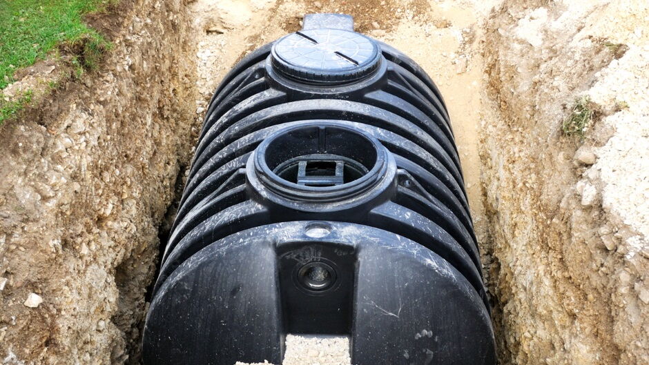 Zbiornik bezodpływowy.