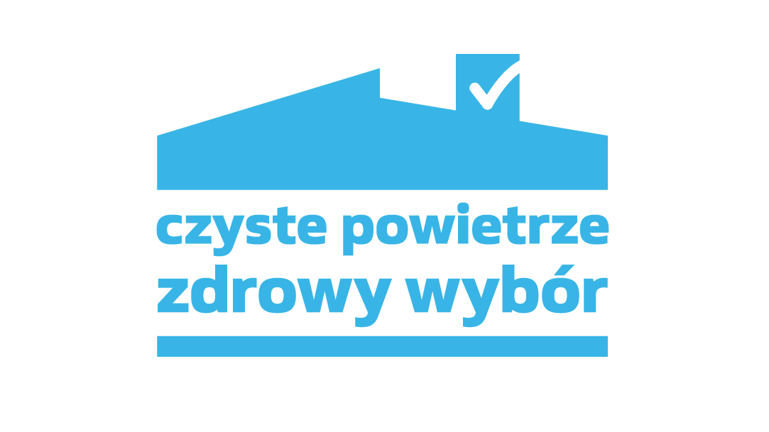 Logotyp programu "Czyste Powietrze".