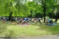 Trochę ruchu pod chmurką