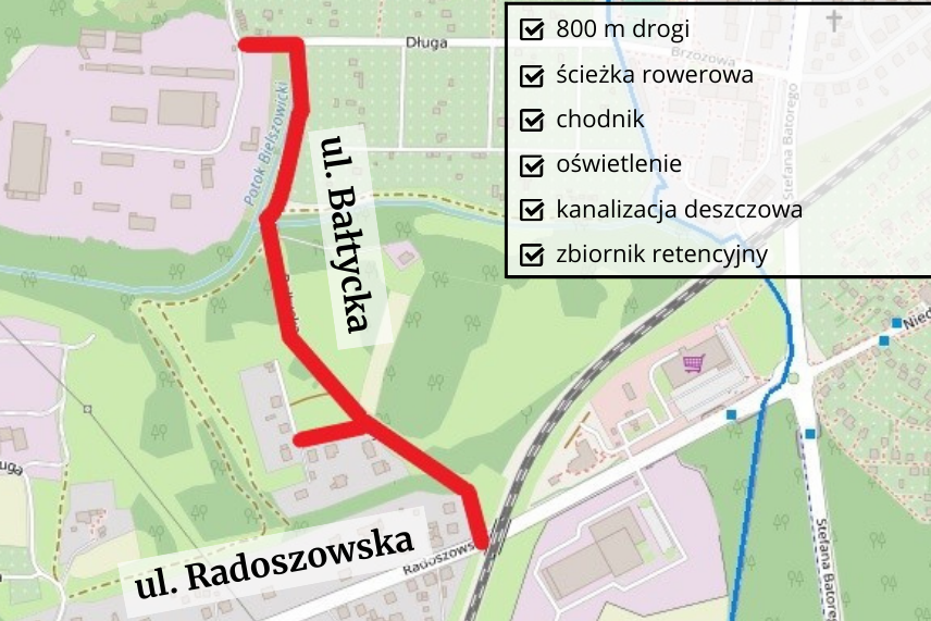 Przebudowa Bałtyckiej na horyzoncie