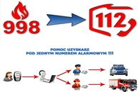 112 przejmie numer alarmowy 998