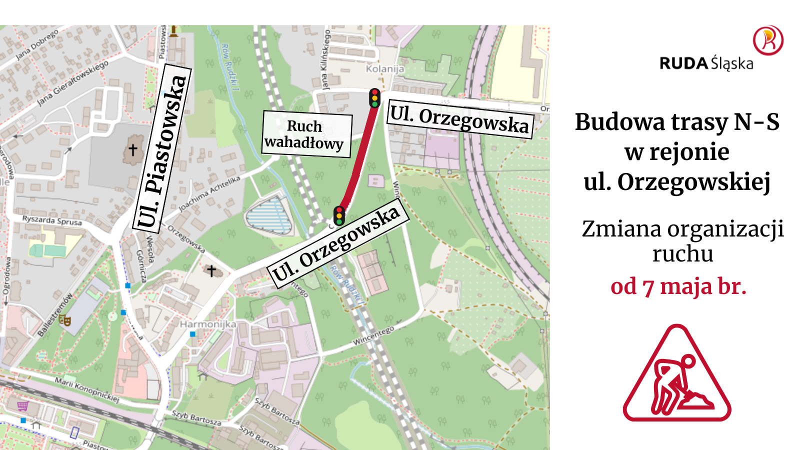 Utrudnienia na ul. Orzegowskiej