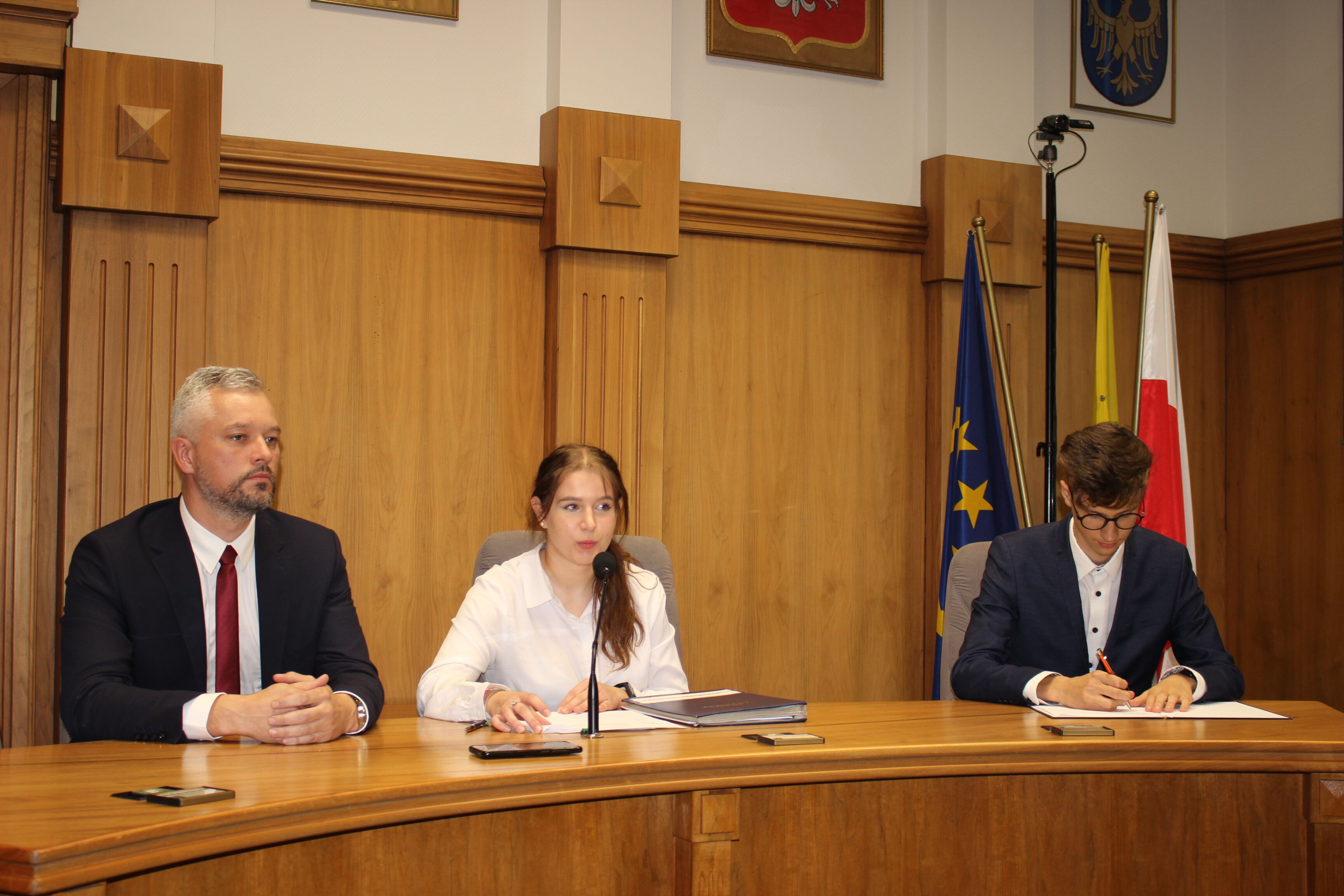 Pierwsza sesja Młodzieżowej Rady Miasta X kadencji