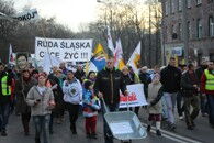 Solidarni z górnikami