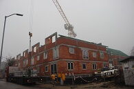 Intensywne prace przy budowie mieszkań