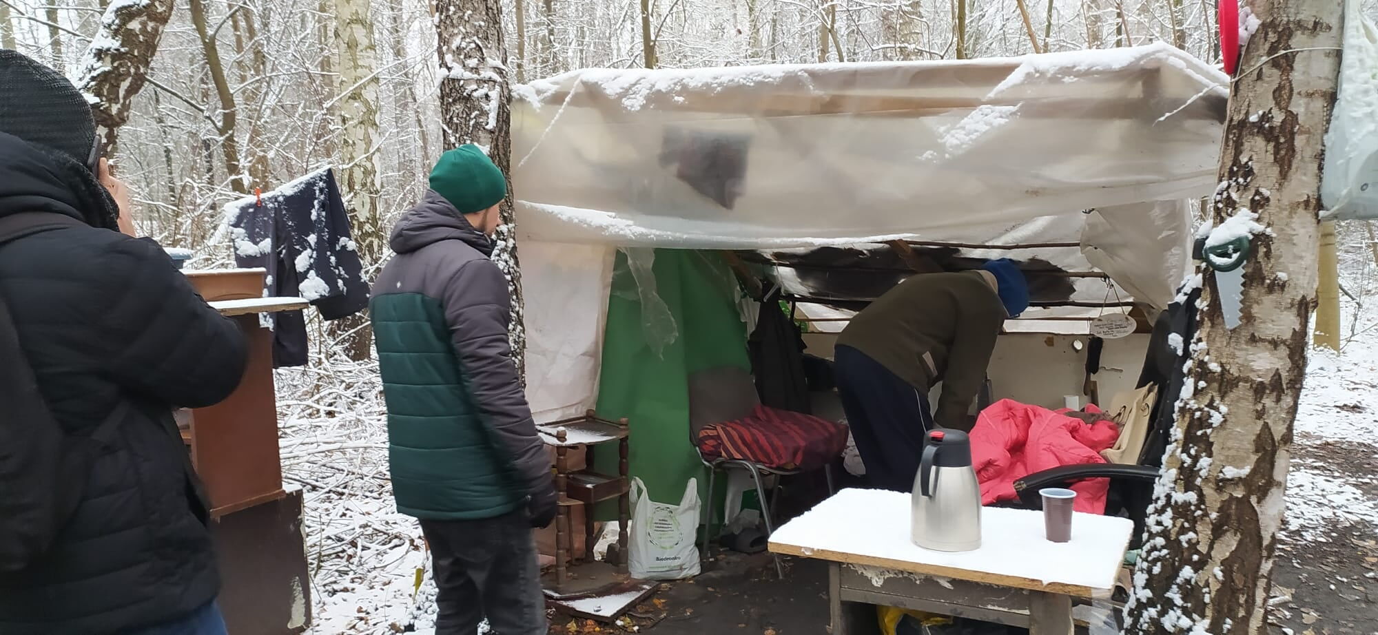 Zimowa pomoc bezdomnym