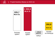Projekt budżetu miasta na 2023 rok