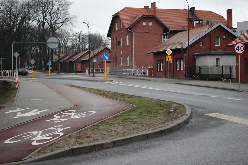 Ul. Piastowska zmodernizowana