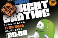 Robo Nightskating w Rudzie Śląskiej