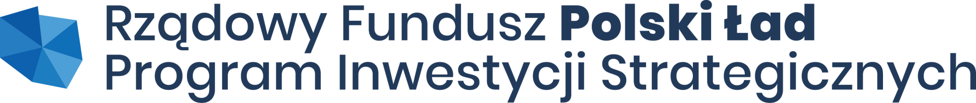 Logotyp Rządowego Funduszu Polski Ład - Programu Inwestycji Strategicznych