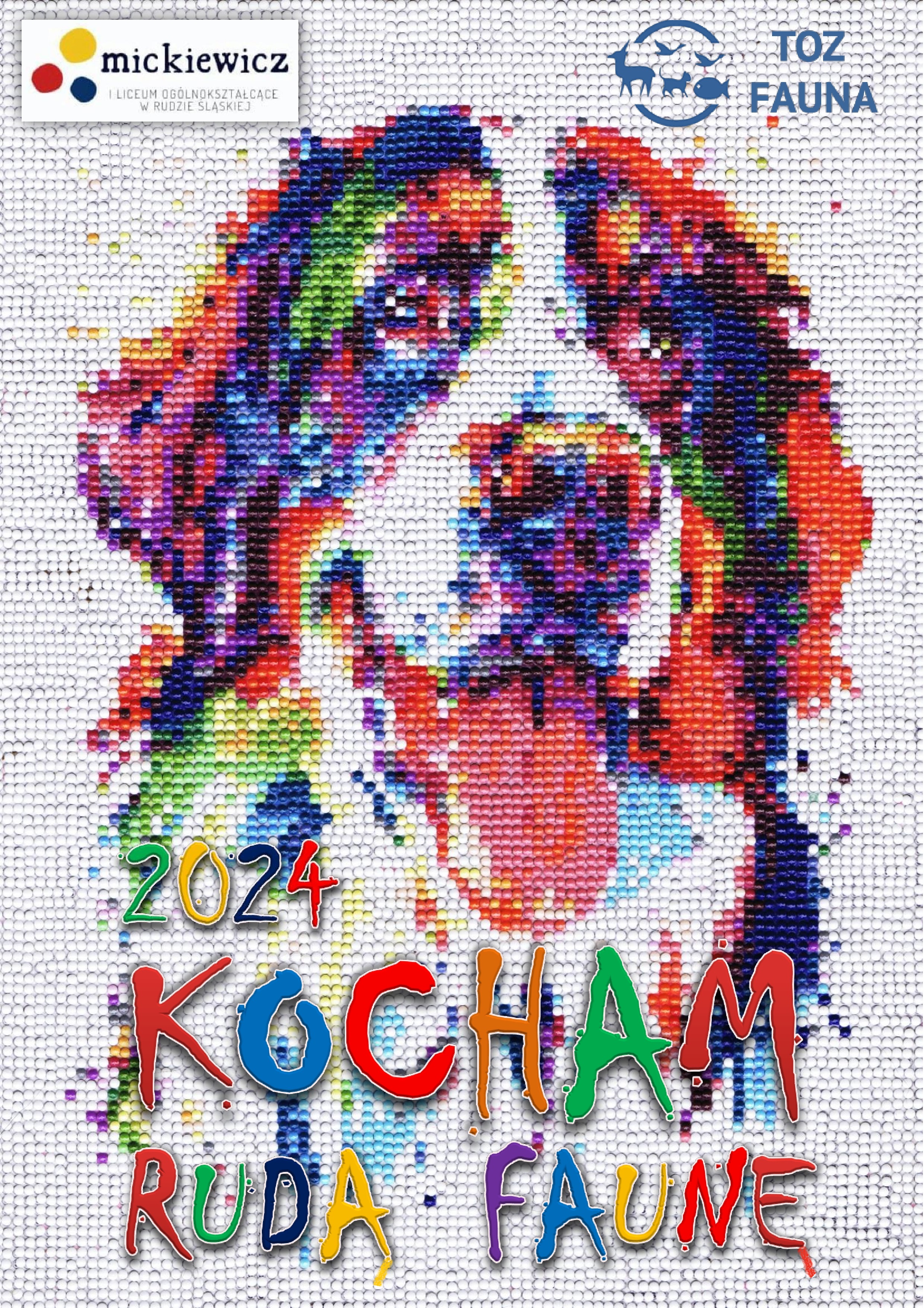 Grafika zapowiadająca akcję Kocham Rudą Faunę.