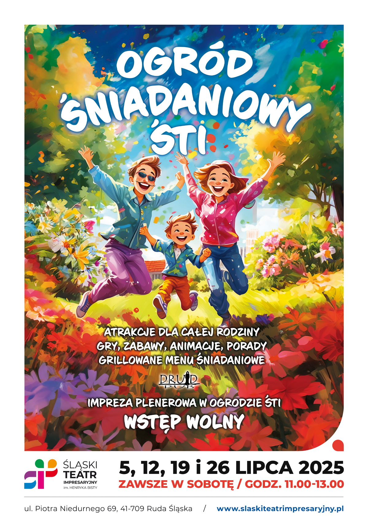 Grafika zapowiadająca Ogród Śniadaniowy.
