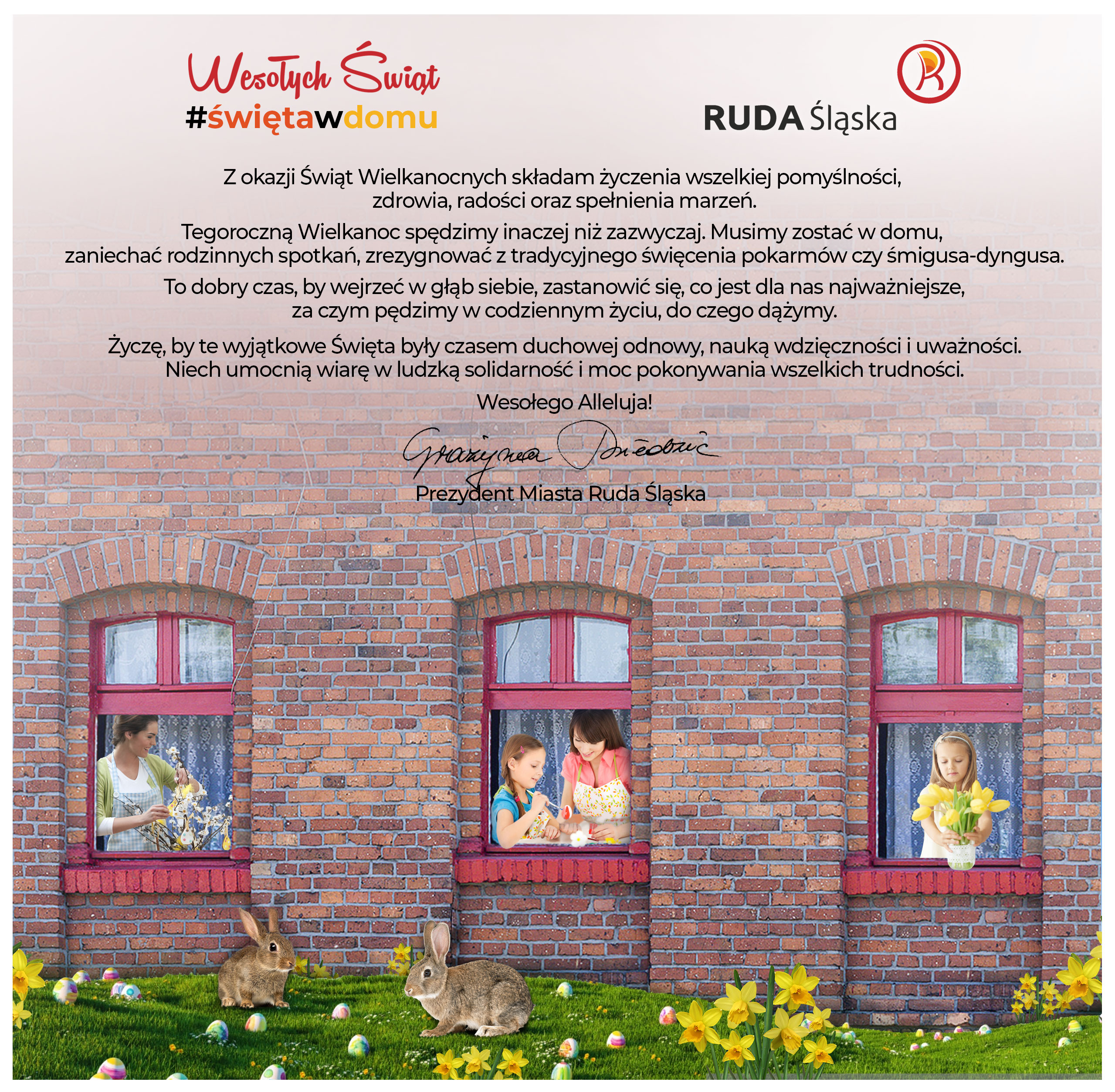 kartka wielkanocna 2020